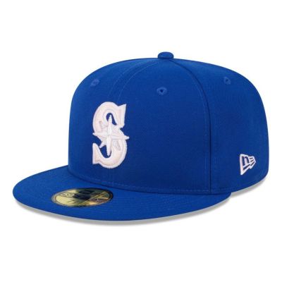 MLB マリナーズ キャップ 2024 母の日 Mother's Day On-Field 59FIFTY Fitted Hat ニューエラ/New Era ロイヤル