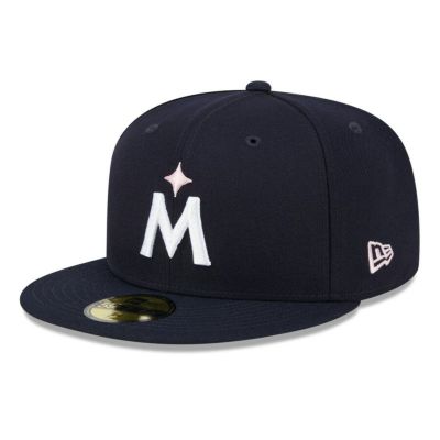 MLB ミネソタ・ツインズ キャップ 2024 母の日 Mother's Day On-Field 59FIFTY Fitted Hat ニューエラ/New Era ネイビー