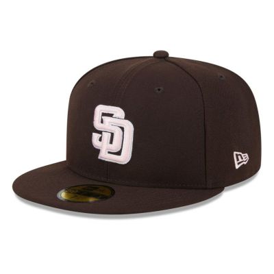 MLB パドレス キャップ 2024 母の日 Mother's Day On-Field 59FIFTY Fitted Hat ニューエラ/New Era ブラウン