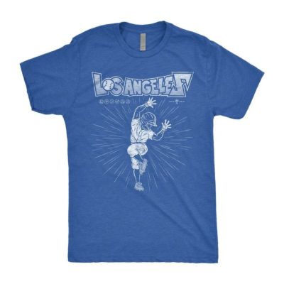 MLB ドジャース Tシャツ 【海外限定版】 Hip Lock T-Shirt RotoWear ロイヤル