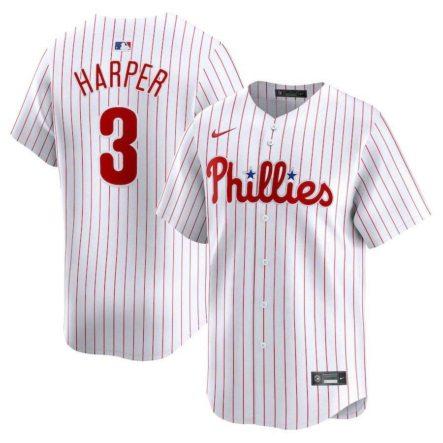 MLB ブライス・ハーパー フィリーズ ユニフォーム リミテッドジャージ 