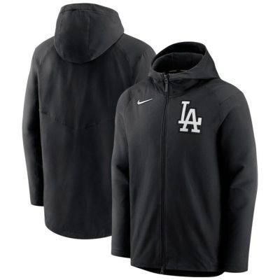 MLB ドジャース パーカー オーセンティックコレクション AC Raglan フルジップ フーディー ナイキ/Nike ブラック