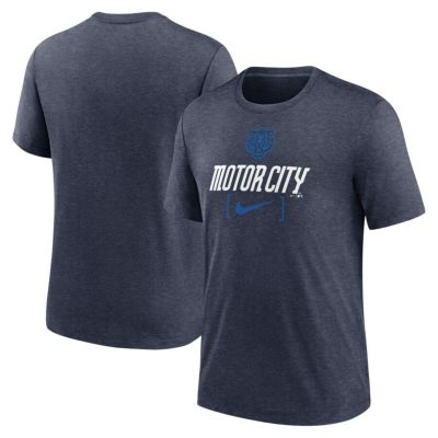 MLB タイガース Tシャツ 2024 シティーコネクト Tri-Blend T-Shirt ナイキ/Nike ネイビー