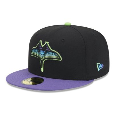 MLB タンパベイ・レイズ キャップ 2024 シティーコネクト 59FIFTY Fitted Hat ニューエラ/New Era ブラック