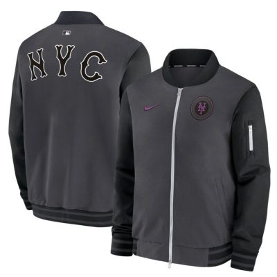 MLB ドジャース ジャケット 2024 選手着用モデル オーセンティック Full-Zip Bomber Jacket ナイキ/Nike ブラック  | セレクション | MLB NBA NFL プロ野球グッズ専門店 公式オンラインストア