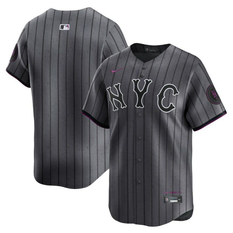 MLB メッツ ユニフォーム 2024 シティーコネクト リミテッド Jersey ナイキ/Nike グラファイト | セレクション | MLB  NBA NFL プロ野球グッズ専門店 公式オンラインストア