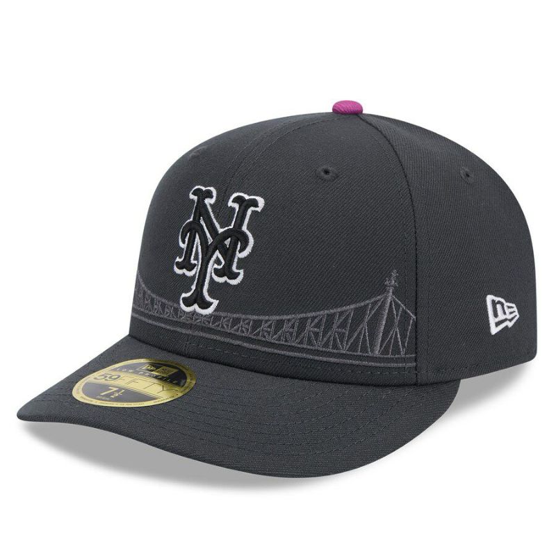 【NIKE】ニューヨーク・メッツ　2024新作 シティ・コネクトモデル　M NIKE MLB New York Mets 2024 City Connect Snapback Cap- Black