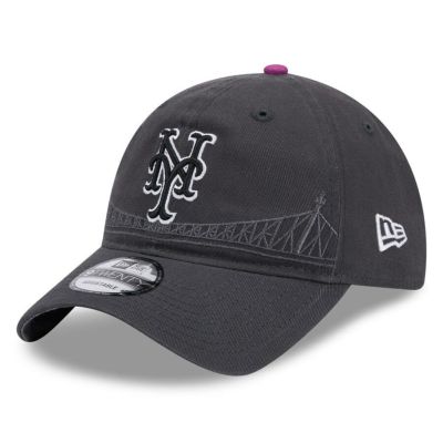 MLB メッツ キャップ 2024 シティーコネクト 9TWENTY Adjustable Hat ニューエラ/New Era グラファイト