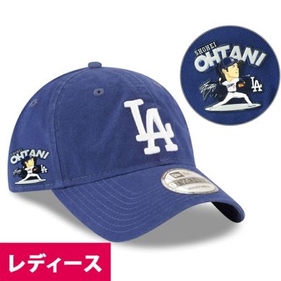 MLB 大谷翔平 ドジャース キャップ レディース【海外限定】ピッチングパッチ Core Classic 9TWENTY Cap ニューエラ/New Era ロイヤル