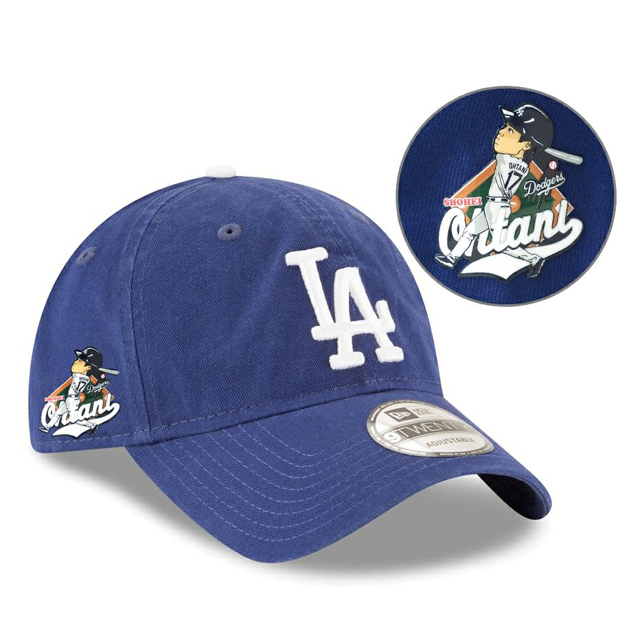 MLB 大谷翔平 ドジャース キャップ 【海外限定】バッティングパッチ 