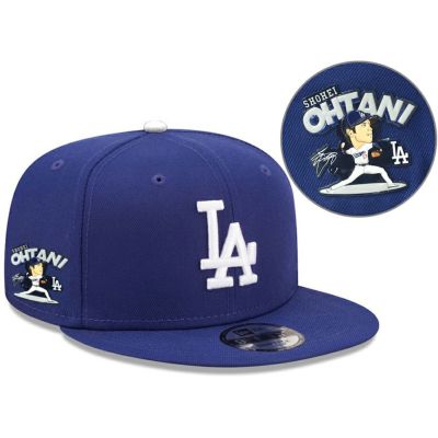 MLB 大谷翔平 ドジャース キャップ 【海外限定】ピッチングパッチ Snapback 9FIFTY Cap ニューエラ/New Era ロイヤル