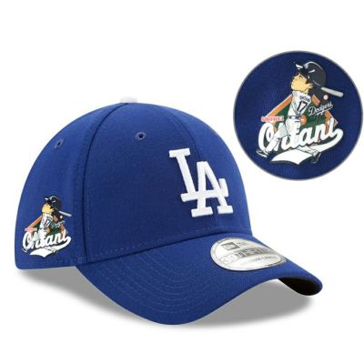 MLB 大谷翔平 ドジャース キャップ 【海外限定】バッティングパッチ 39THIRTY Flex Hat ニューエラ/New Era ロイヤル