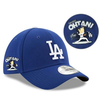 MLB 大谷翔平 ドジャース キャップ 【海外限定】ピッチングパッチ 39THIRTY Flex Hat ニューエラ/New Era ロイヤル
