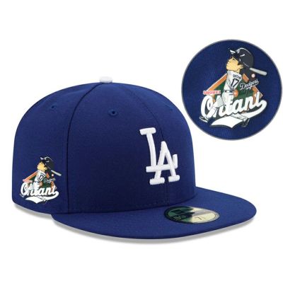 MLB 大谷翔平 ドジャース キャップ 【海外限定】バッティングパッチ 59FIFTY Fitted Hat ニューエラ/New Era ゲーム ロイヤル
