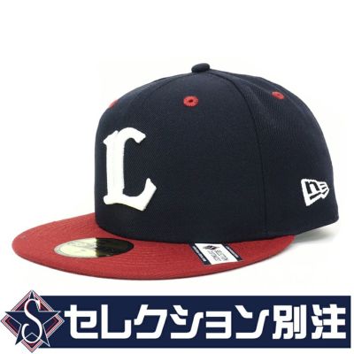 埼玉西武ライオンズ グッズ キャップ 【セレクション別注】カスタムカラー 59FIFTY ニューエラ/New Era ネイビー/レッド