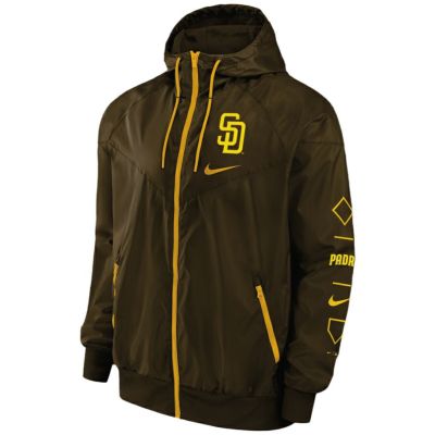 MLB パドレス ジャケット 2024 選手着用モデル オーセンティック Full-Zip Bomber Jacket ナイキ/Nike ブラウン |  セレクション | MLB NBA NFL プロ野球グッズ専門店 公式オンラインストア