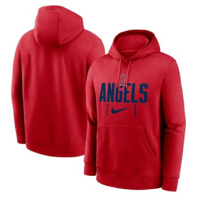 MLB エンゼルス パーカー Club Slack Fleece Hood ナイキ/Nike スポーツレッド