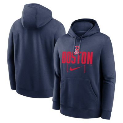 MLB レッドソックス パーカー Club Slack Fleece Hood ナイキ/Nike ミッドナイトネイビー