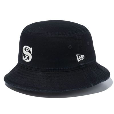 MLB ホワイトソックス バケットハット クーパーズタウン キャップ ニューエラ/New Era ブラック【nejp】