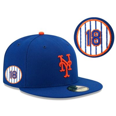 MLB ダリル・ストロベリー メッツ キャップ Authentic Performance 59FIFTY Cap 引退選手パッチ ニューエラ/New Era ゲーム