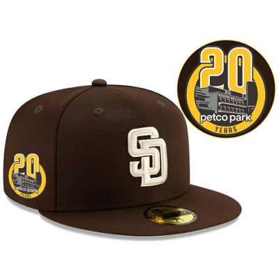 MLB パドレス キャップ Authentic Performance 59FIFTY Cap ペトコパーク 20周年記念パッチ ニューエラ/New Era オルタネート