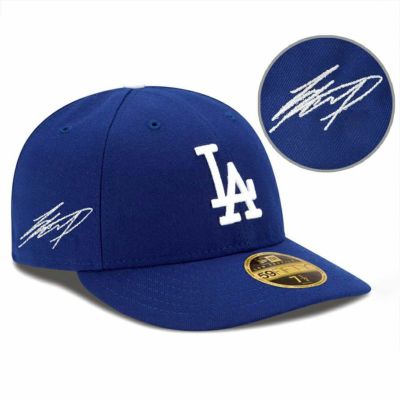 MLB 大谷翔平 ドジャース キャップ シルバーサイン刺繍 Authentic Collection 59FIFTY LP ロープロファイル ニューエラ/New Era