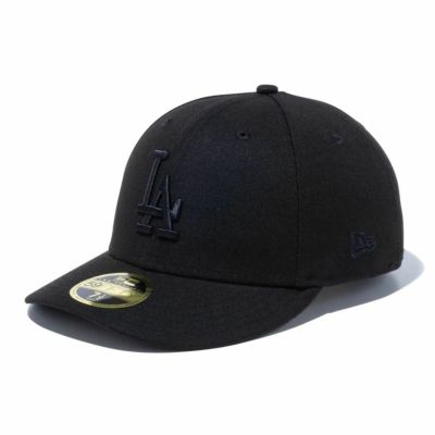 MLB ドジャース キャップ 59FIFTY LP ロープロファイル ニューエラ/New Era ブラック ブラック【nejp】