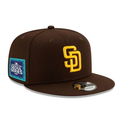 MLB パドレス キャップ 2024 MLB World Tour ソウルシリーズ 9FIFTY Adjustable Hat ニューエラ/New Era ブラウン