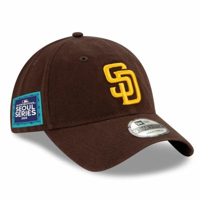 MLB パドレス キャップ 2024 MLB World Tour ソウルシリーズ 9Twenty Adjustable Hat ニューエラ/New Era ブラウン