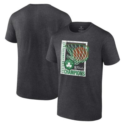 NBA セルティックス Tシャツ 2024 イースタンカンファレンス優勝記念 Full Court Trap T-Shirt Fanatics ヘザーチャコール