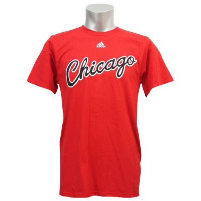 NBA Tシャツ ブルズ ハードウッドクラシック ワードマーク アディダス/Adidas