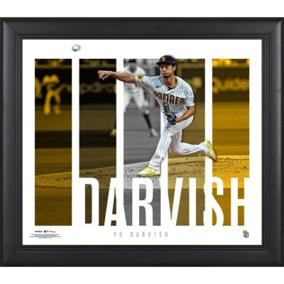 MLB ダルビッシュ有 パドレス フォトフレーム Authentic Framed Player Collage with a Piece of  ゲーム-Used Ball 23wbsf | セレクション | MLB NBA NFL プロ野球グッズ専門店 公式オンラインストア