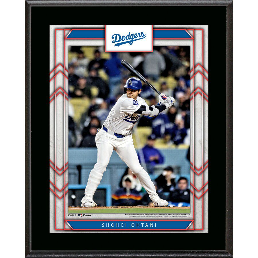 MLB 大谷翔平 ドジャース フォトフレーム Fanatics Authentic 10.5 x 