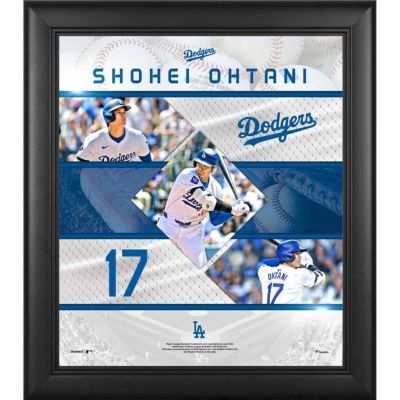 MLB 大谷翔平 ドジャース フォトフレーム Fanatics Authentic Framed 15 x 17 Stitched Stars Collage fanatics oh24gd