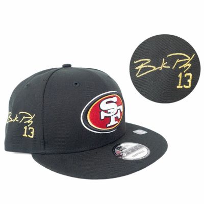 NFL ブロック・パーディ 49ers キャップ 【サイン刺繍】The League 9FIFTY Adjustable Hat ニューエラ/New Era ブラック
