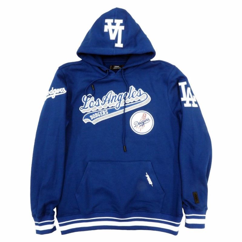 MLB ドジャース パーカー SCRIPT TAIL RIB FLC PO HOODIE Pro Standard ブラック ドジャーブルー |  セレクション | MLB NBA NFL プロ野球グッズ専門店 公式オンラインストア