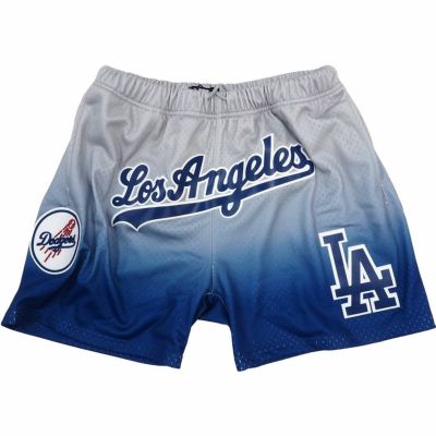 MLB ドジャース パンツ/ショーツ TEAM OMBRE MESH SHORT Pro Standard ドジャーブルー