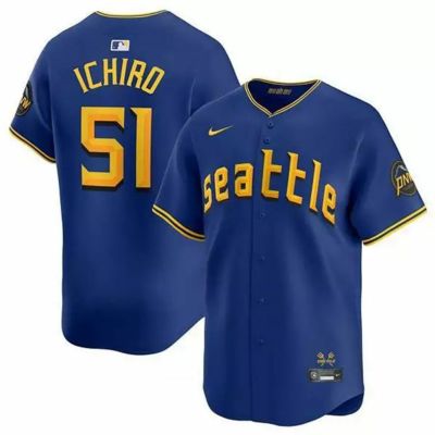 MLB イチロー マリナーズ ユニフォーム シティーコネクト リミテッドジャージ Limited Player Jersey ナイキ/Nike ロイヤル