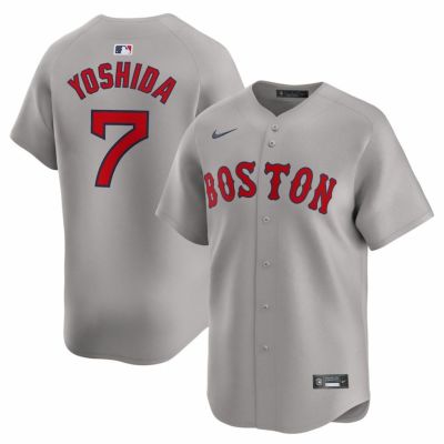MLB 吉田正尚 レッドソックス ユニフォーム リミテッドジャージ Limited Player Jersey ナイキ/Nike グレー