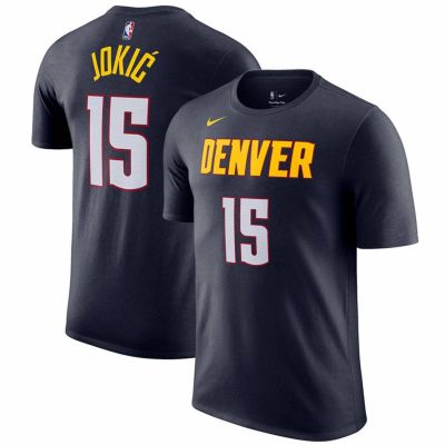 NBA ニコラ・ヨキッチ ナゲッツ Tシャツ 2022/23 ネーム＆ナンバー アイコンエディション ナイキ/Nike ネイビー