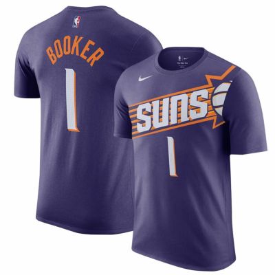 NBA デビン・ブッカー フェニックス・サンズ Tシャツ ネーム＆ナンバー Name & Number T-Shirt ナイキ/Nike パープル