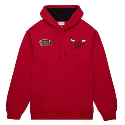 NBA デニス・ロッドマン シカゴ・ブルズ パーカー N&N Player Fleece ミッチェル＆ネス/Mitchell & Ness レッド