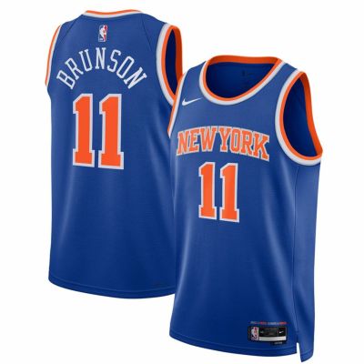 NBA ジェイレン・ブランソン ニックス ユニフォーム スウィングマン Swingman Jersey アイコンエディション ナイキ/Nike ブルー