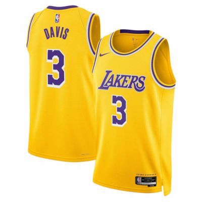 NBA アンソニー・デイビス レイカーズ ユニフォーム スウィングマン Swingman Jersey アイコンエディション ナイキ/Nike ゴールド