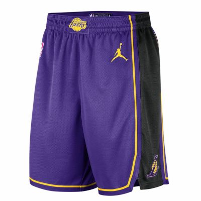 NBA レイカーズ パンツ/ショーツ スウィングマン Swingman Shorts ステートメントエディション ナイキ/Nike パープル
