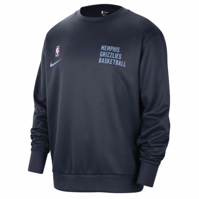 NBA グリズリーズ スウェット/トレーナー Spotlight Dri-FIT Sweatshirt クルーネック ナイキ/Nike ネイビー