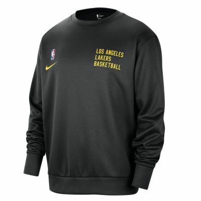 NBA レイカーズ スウェット/トレーナー Spotlight Dri-FIT Sweatshirt クルーネック ナイキ/Nike ブラック