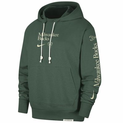 NBA ミルウォーキー・バックス パーカー Standard Issue Courtside Fleece フーディー ナイキ/Nike ファー