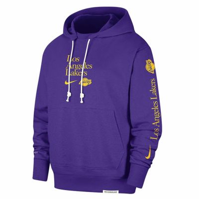 NBA レイカーズ パーカー Standard Issue Courtside Fleece フーディー ナイキ/Nike パープル