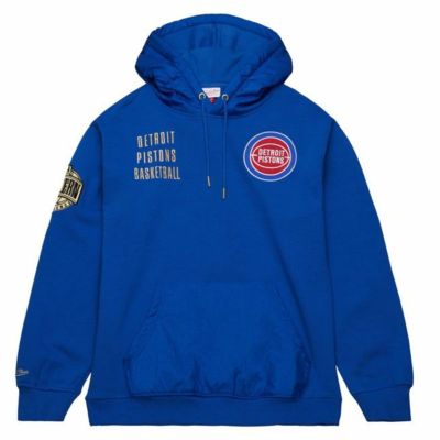 NBA ピストンズ パーカー TEAM OG 2.0 FLEECE HOODIE VINTAGE LOGO ミッチェル＆ネス/Mitchell & Ness ロイヤル